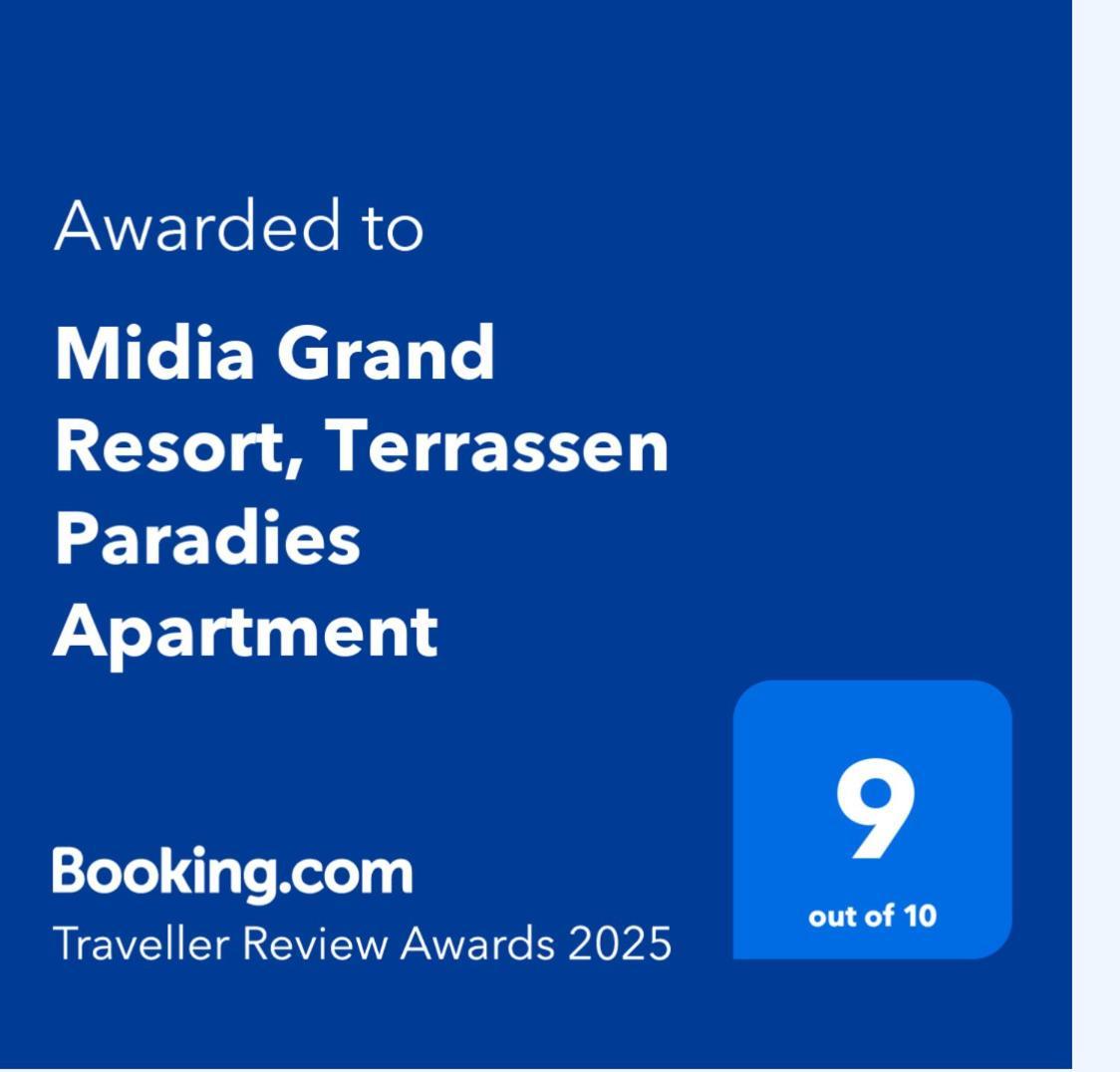 Midia Grand Resort, Terrassen Paradies Apartment アヘロイ エクステリア 写真